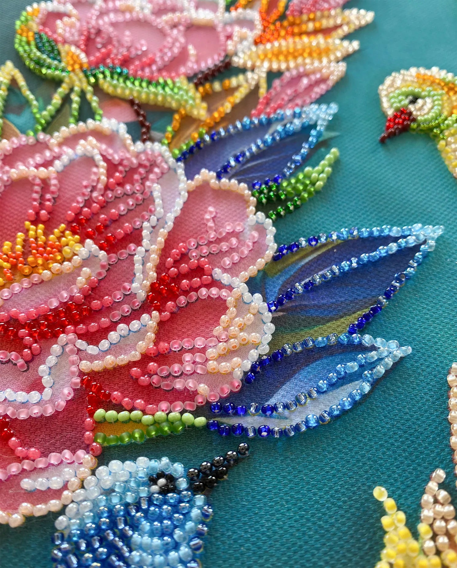 Bead Embroidery Kit Main Bead Embroidery Kit Spring commotion