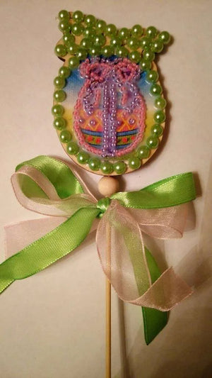 Magnets Bead Embroidery Kit Mini Magnets Bead embroidery kit Easter egg – 1
