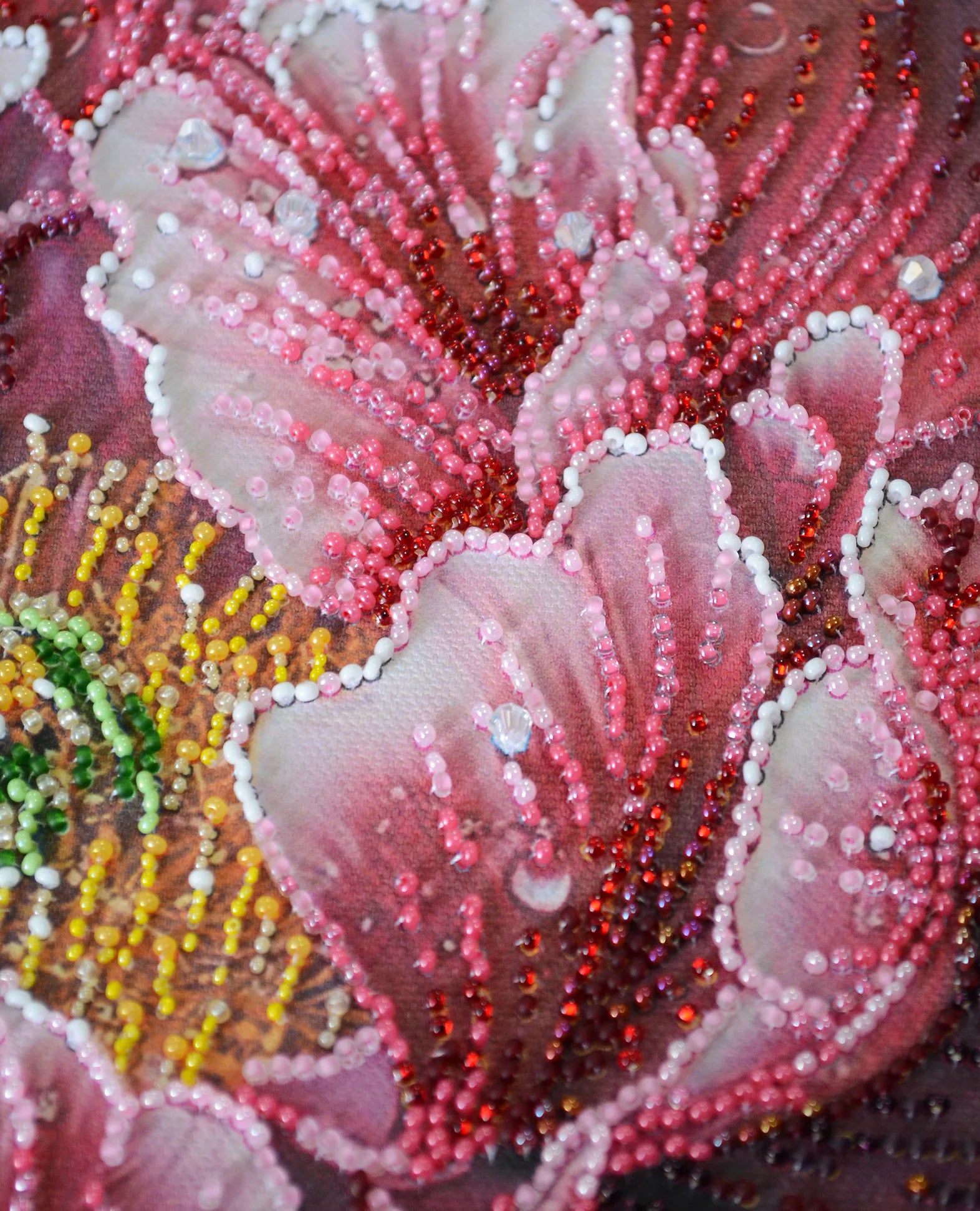 Bead Embroidery Kit Main Bead Embroidery Kit Dew's Kiss