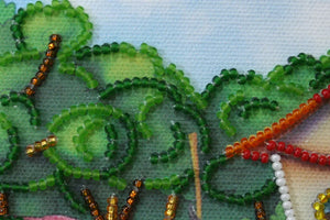 Bead Embroidery Kit Mini Bead embroidery kit Summer day