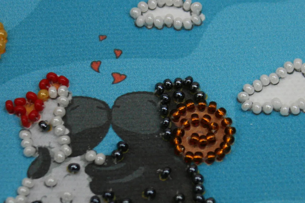 Magnets Bead Embroidery Kit Magnets Bead embroidery kit Enamoured woollies – 1