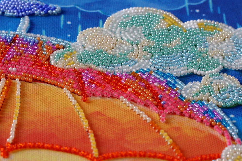 Bead Embroidery Kit Main Bead Embroidery Kit Cozy little world