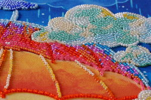 Bead Embroidery Kit Main Bead Embroidery Kit Cozy little world