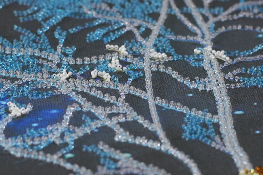 Bead Embroidery Kit Main Bead Embroidery Kit Golden forest