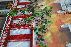 Bead Embroidery Kit Main Bead Embroidery Kit Venetian Cafe