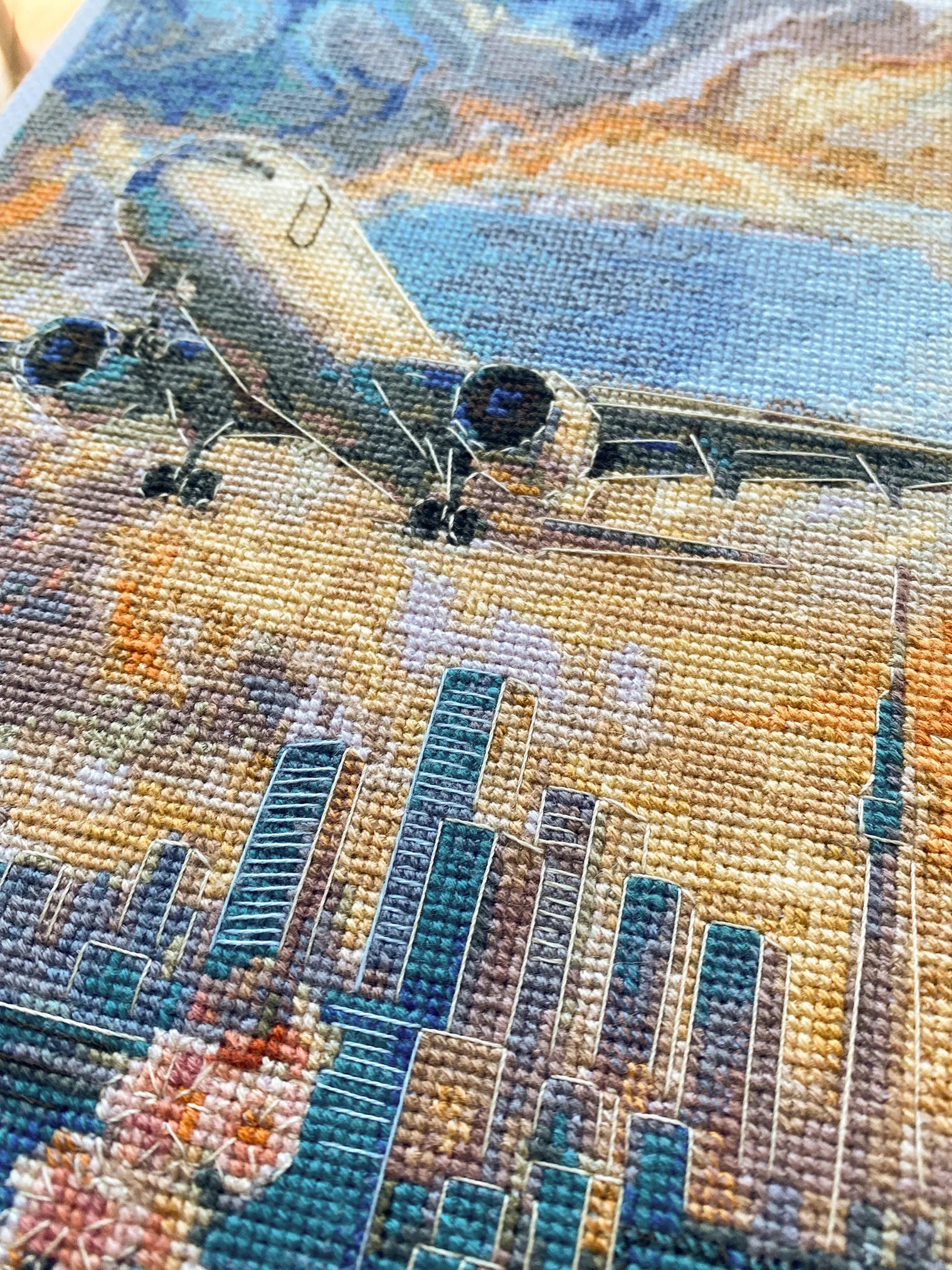 Cross Stitch Kit Cross-stitch kits Above the sky