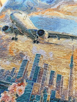 Cross Stitch Kit Cross-stitch kits Above the sky