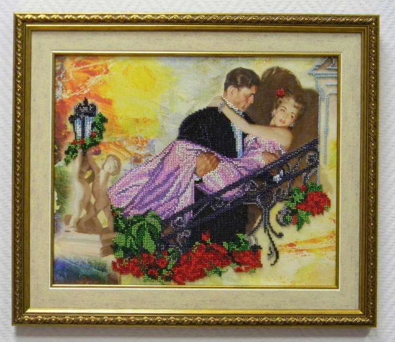 Bead Embroidery Kit Main Bead Embroidery Kit White nights