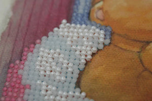 Bead Embroidery Kit Mini Bead embroidery kit Starlight night