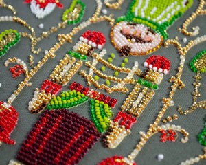 Bead Embroidery Kit Main Bead Embroidery Kit Hero of the Christmas Night