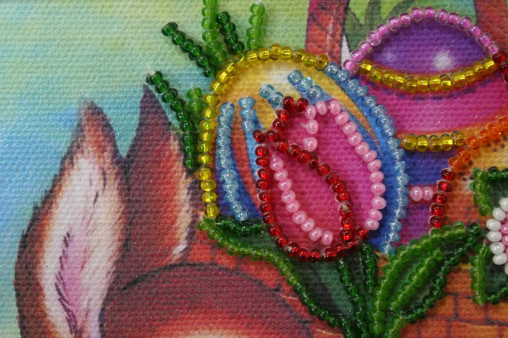 Bead Embroidery Kit Mini Bead embroidery kit Easter party
