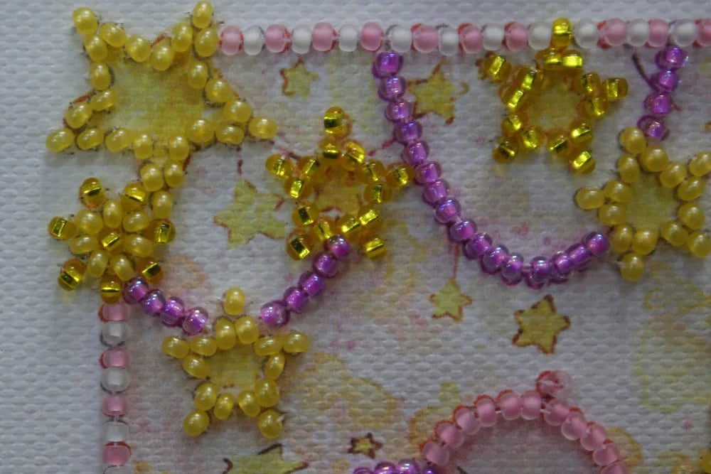 Magnets Bead Embroidery Kit Magnets Bead embroidery kit Cat constellation