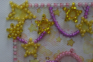Magnets Bead Embroidery Kit Magnets Bead embroidery kit Cat constellation