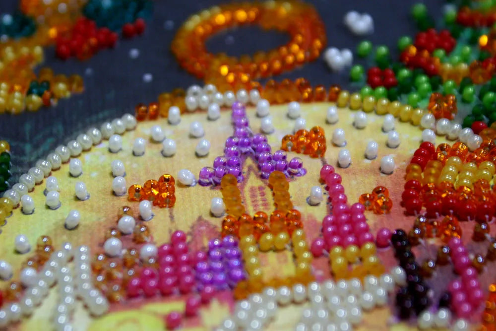 Bead Embroidery Kit Mid-sized bead embroidery kit Tale rises