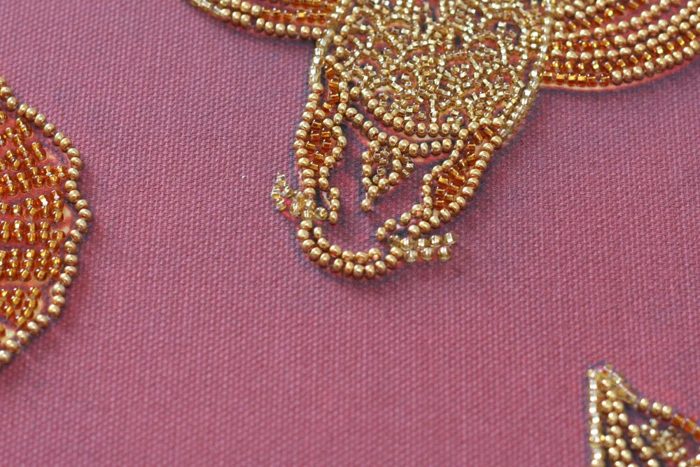Bead Embroidery Kit Main Bead Embroidery Kit Koi red