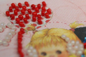 Magnets Bead Embroidery Kit Magnets Bead embroidery kit Hearts