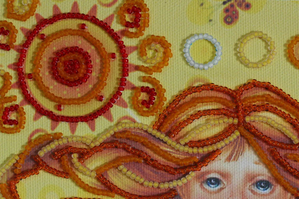 Bead Embroidery Kit Main Bead Embroidery Kit Good Morning!
