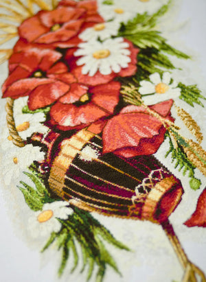 Cross Stitch Kit Cross-stitch kits Field flowers