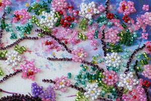 Bead Embroidery Kit Mid-sized bead embroidery kit Spring guest