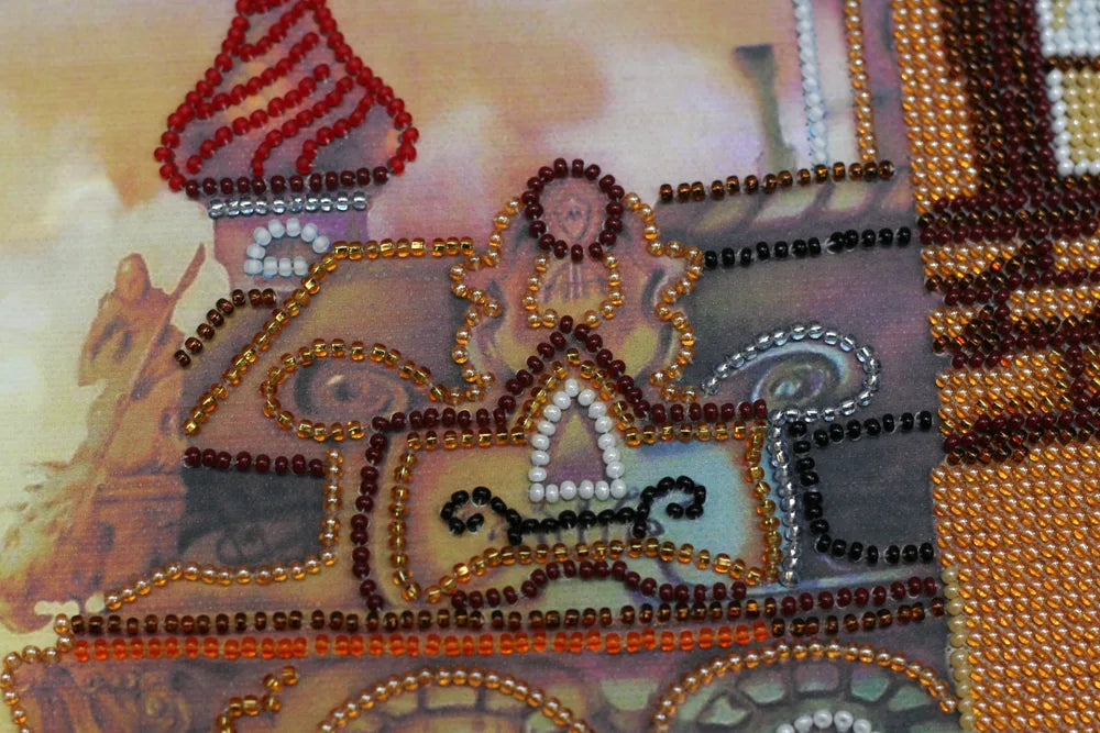 Bead Embroidery Kit Main Bead Embroidery Kit Old town