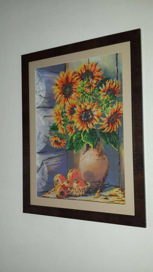 Bead Embroidery Kit Main Bead Embroidery Kit Summer bouquet