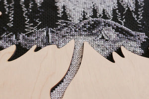 Cross Stitch Kit Cross-stitch kits In the mountains