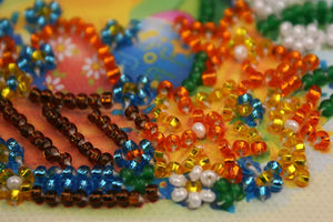 Magnets Bead Embroidery Kit Magnets Bead embroidery kit Easter basket – 3