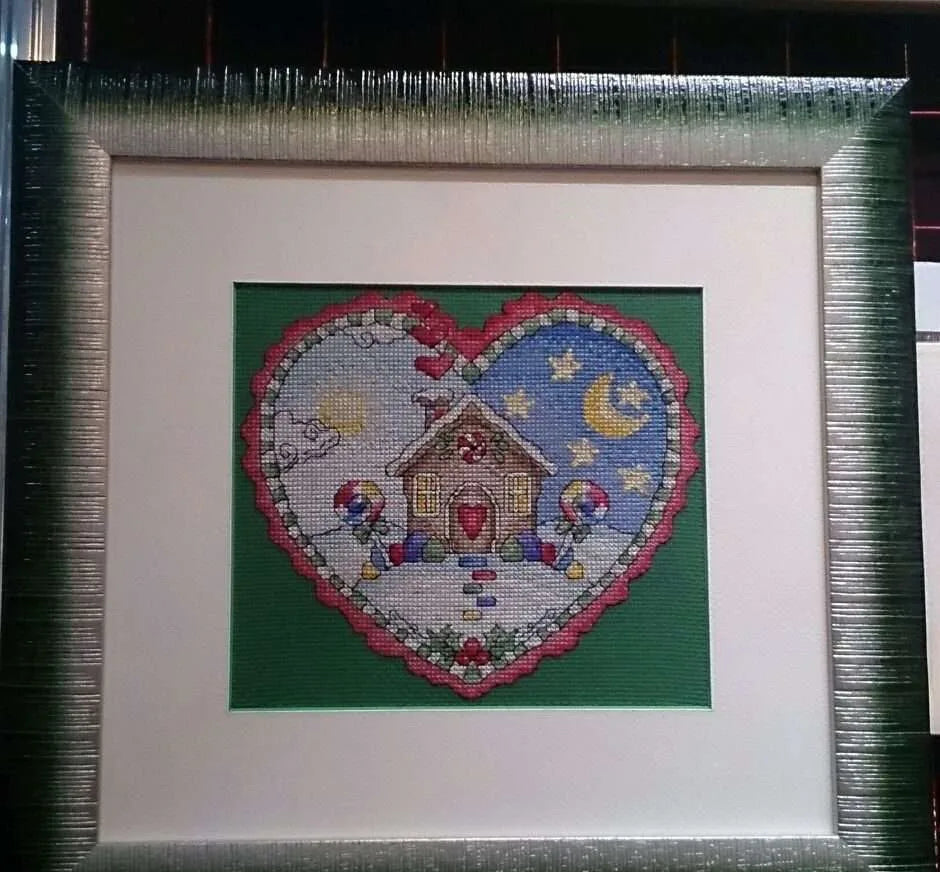 Cross Stitch Kit Cross-stitch kits Christmas gingerbread