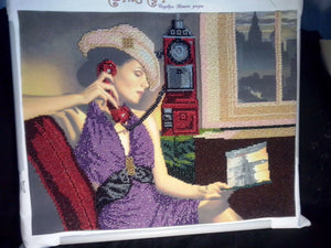 Bead Embroidery Kit Main Bead Embroidery Kit Retro travel – 2