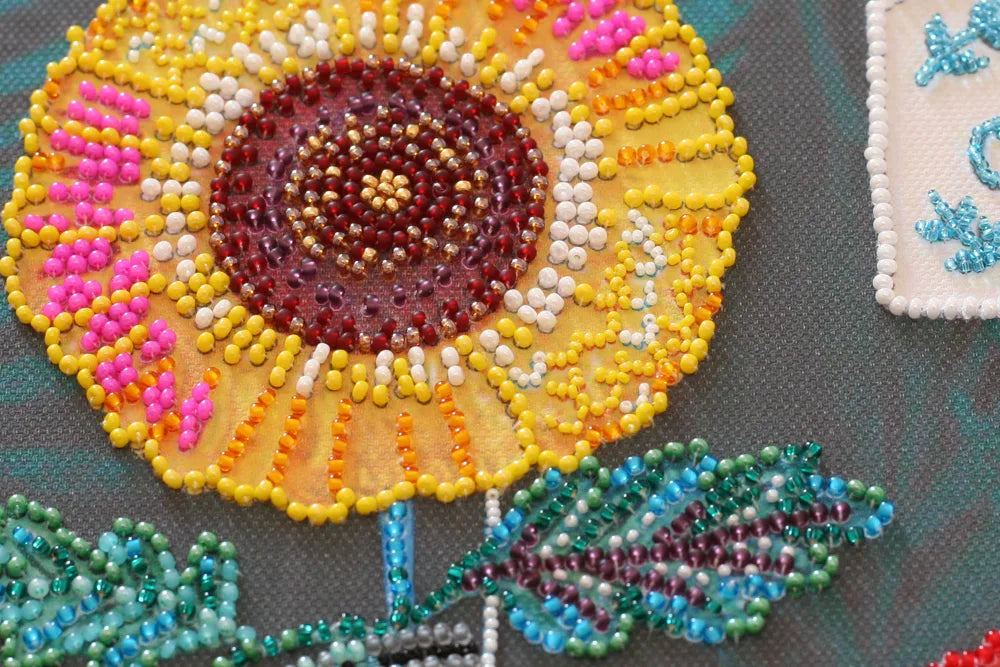 Bead Embroidery Kit Main Bead Embroidery Kit Thinking of you