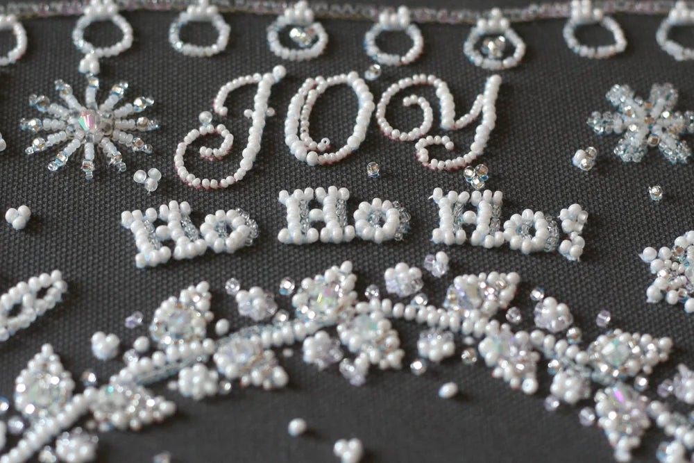 Bead Embroidery Kit Main Bead Embroidery Kit Silver sparks