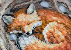 Cross Stitch Kit Cross-stitch kits Protector of a foreign home