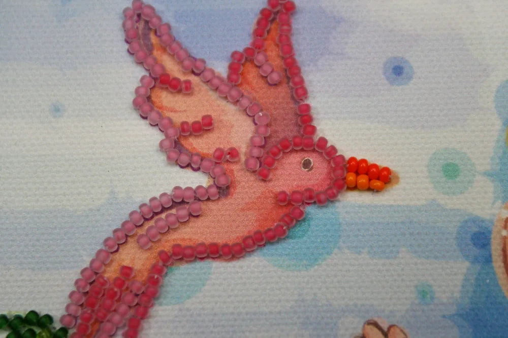 Bead Embroidery Kit On a twig