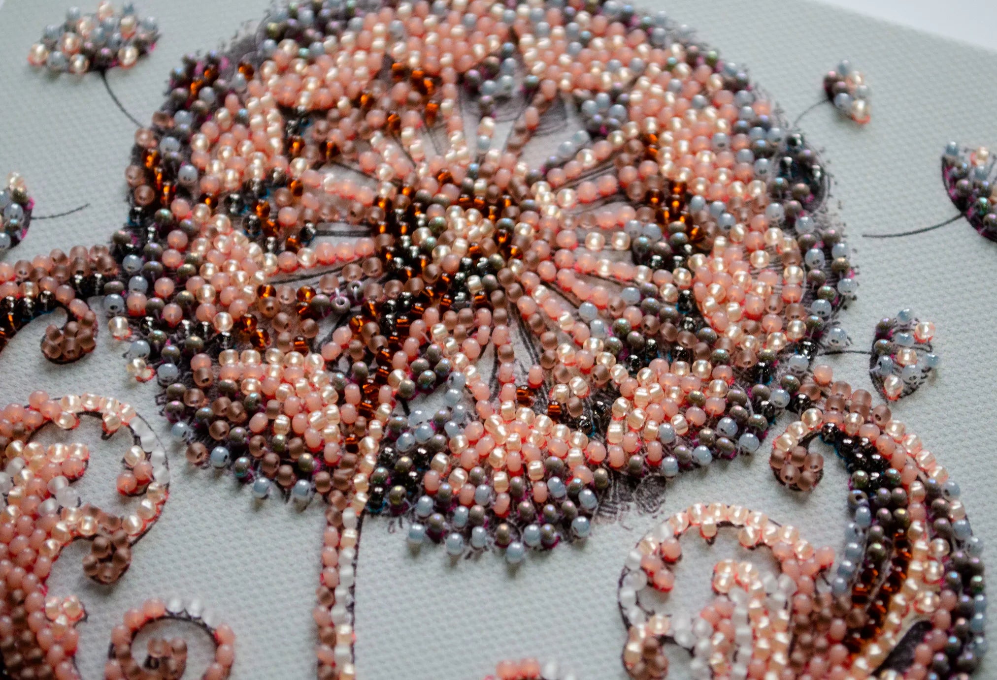 Bead Embroidery Kit Mini Bead embroidery kit Weightless tenderness