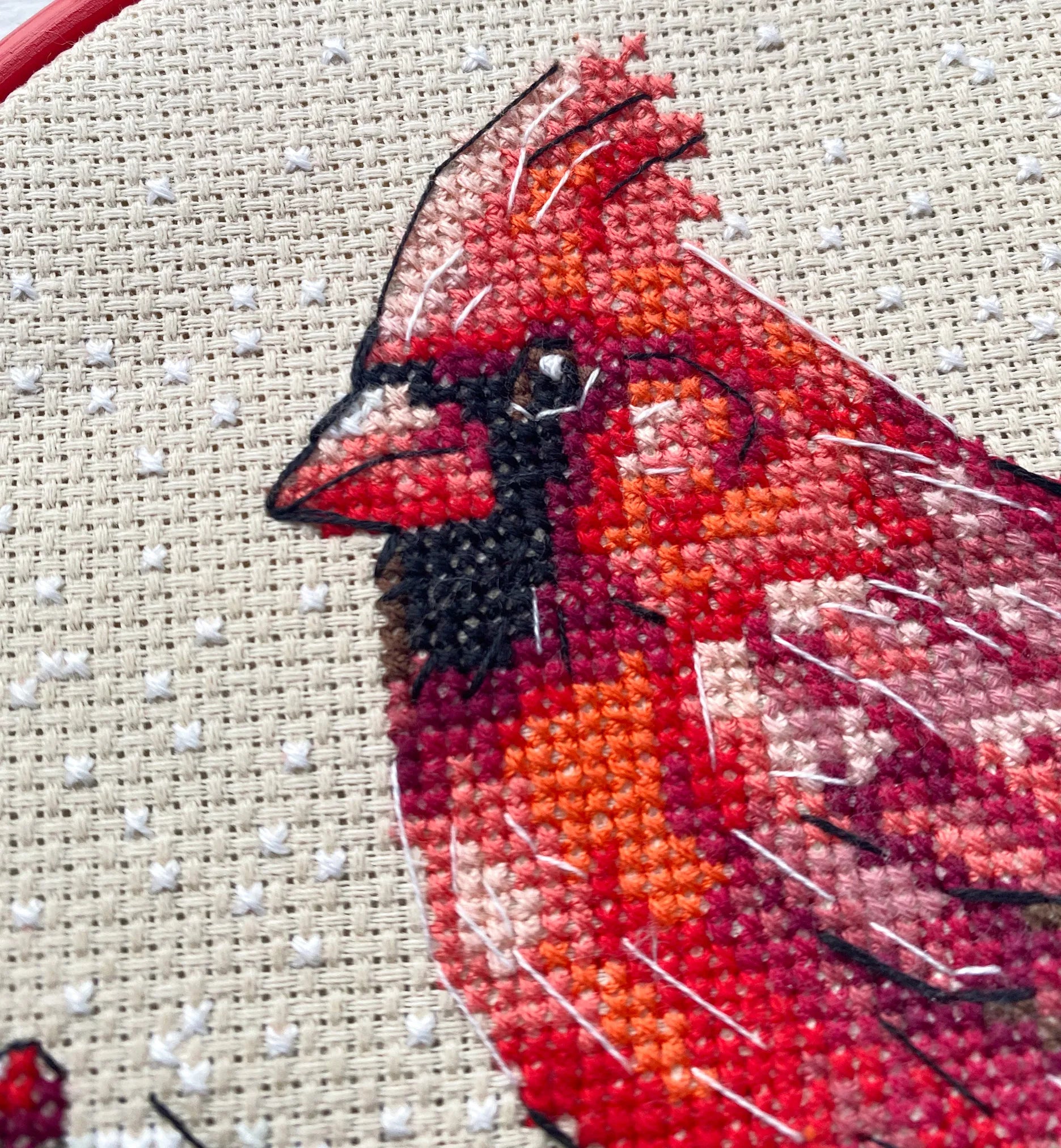 Cross Stitch Kit Cross-stitch kits Winter Cardinal