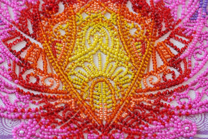 Bead Embroidery Kit Main Bead Embroidery Kit Flower of the East