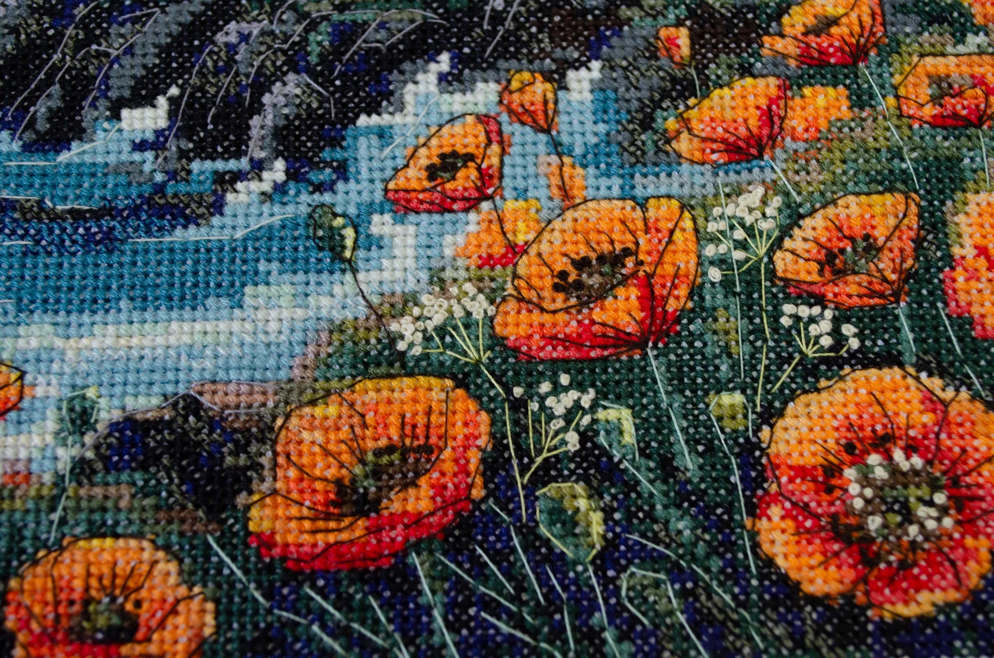Cross Stitch Kit Cross-stitch kits Silence has color