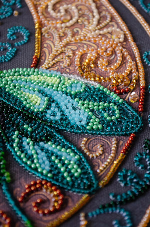 Bead Embroidery Kit Main Bead Embroidery Kit Nature Totem