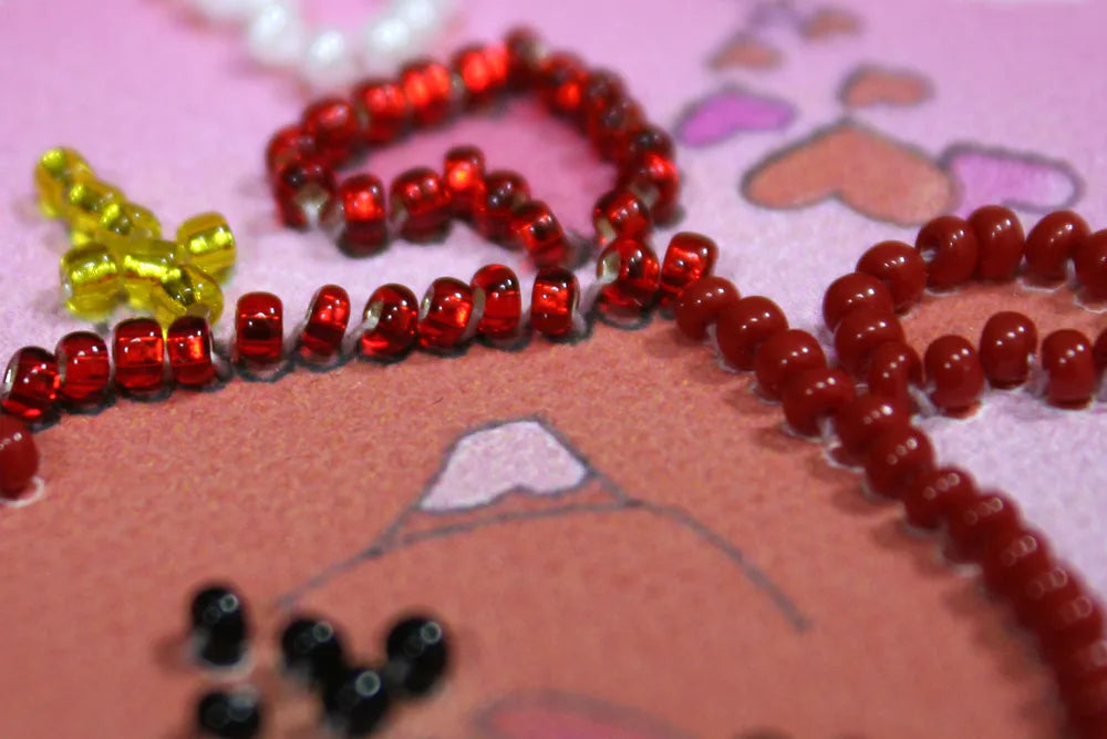 Magnets Bead Embroidery Kit Magnets Bead embroidery kit Happy Valentine's Day – 2