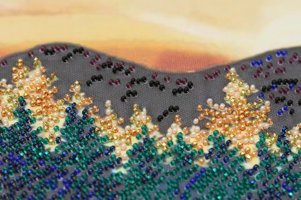 Bead Embroidery Kit Main Bead Embroidery Kit At a lake
