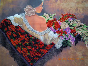 Bead Embroidery Kit Main Bead Embroidery Kit Senorita