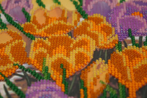 Bead Embroidery Kit Main Bead Embroidery Kit Primrose