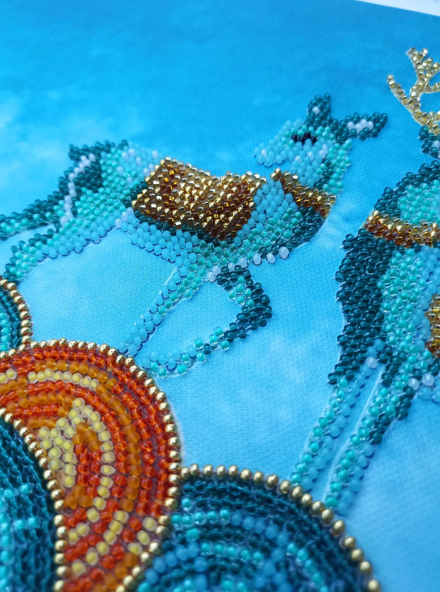 Bead Embroidery Kit Main Bead Embroidery Kit Azure Grace