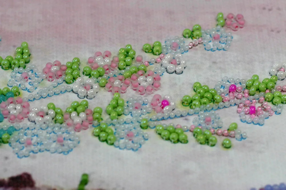 Bead Embroidery Kit Main Bead Embroidery Kit Love coo