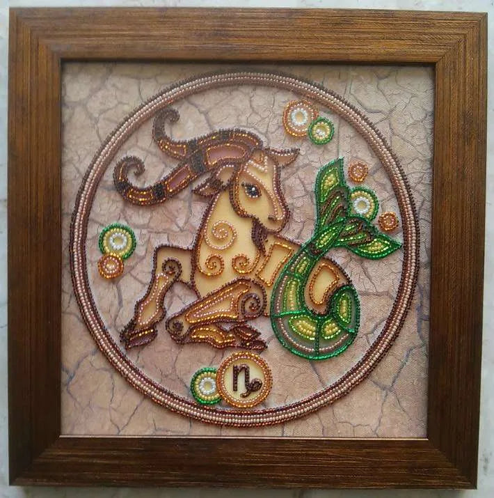 Bead Embroidery Kit Main Bead Embroidery Kit Capricorn