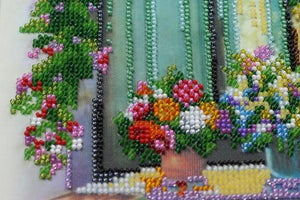 Bead Embroidery Kit Main Bead Embroidery Kit Summer sketch