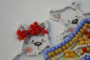 Magnets Bead Embroidery Kit Magnets Bead embroidery kit Naughty children