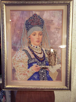 Bead Embroidery Kit Main Bead Embroidery Kit Varenka