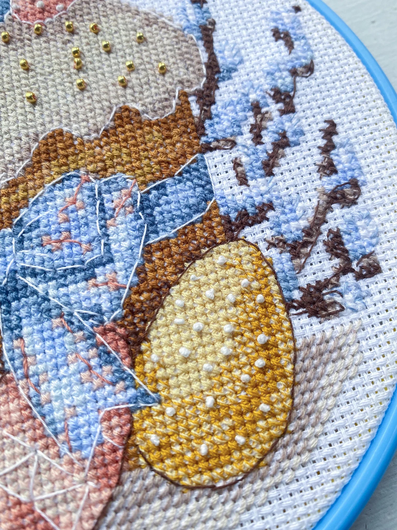 Cross Stitch Kit Cross-stitch kits Easter day (Easter Scenes)