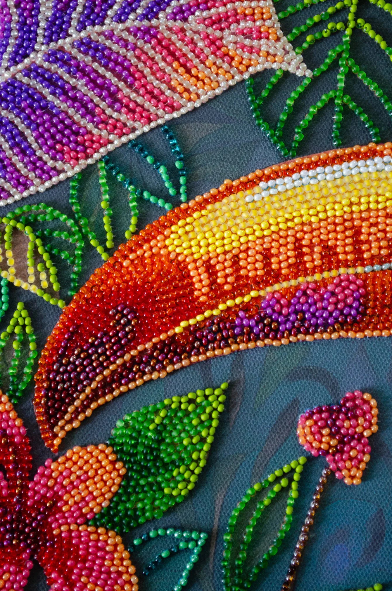 Bead Embroidery Kit Main Bead Embroidery Kit The Exotic Beau